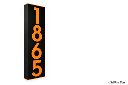 Hollow Aluminum Address Plaques - LED Signs