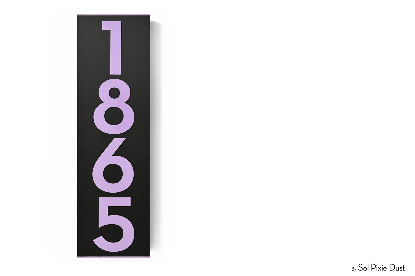 Hollow Aluminum Address Plaques - LED Signs