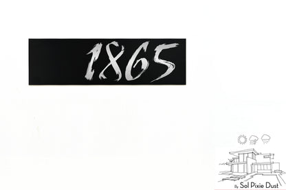Aluminum (ACP) Engraved Address Plaque