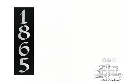Aluminum (ACP) Engraved Address Plaque