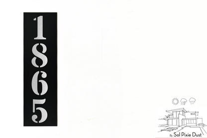 Aluminum (ACP) Engraved Address Plaque