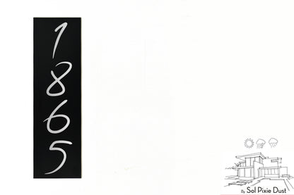 Aluminum (ACP) Engraved Address Plaque