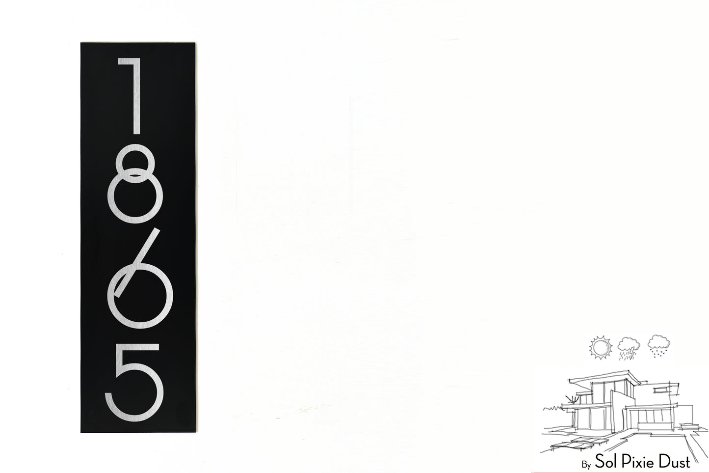 Aluminum (ACP) Engraved Address Plaque