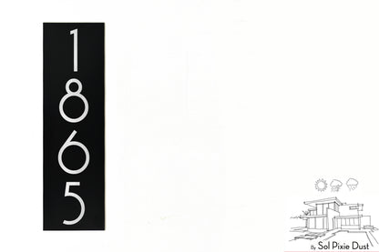Aluminum (ACP) Engraved Address Plaque