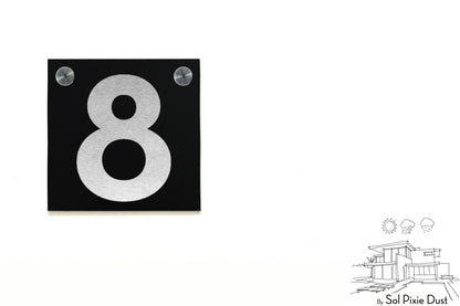 Aluminum (ACP) Engraved Address Plaque