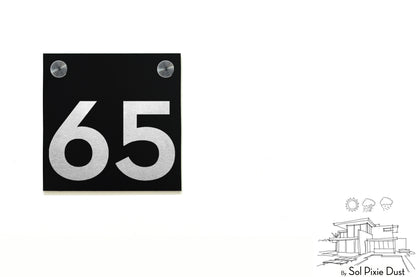 Aluminum (ACP) Engraved Address Plaque