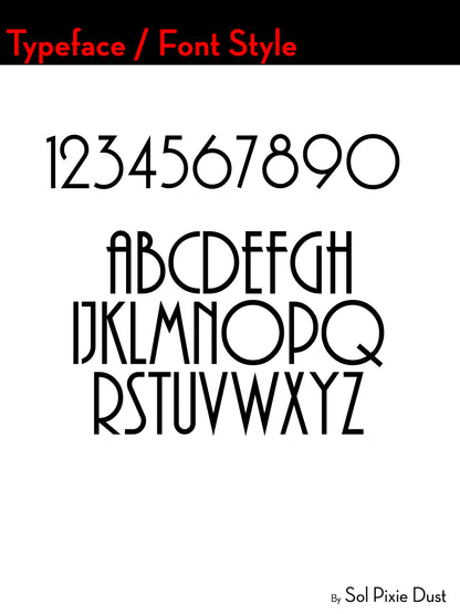 Modern House Numbers – Acrylic & Alucobond (ACP)
