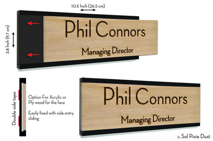 Door Name Signs / Office Door Plaque