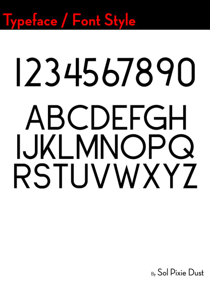 Modern House Numbers – Acrylic & Alucobond (ACP)
