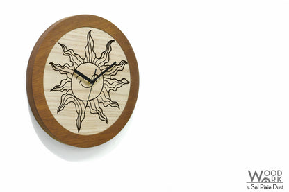 Wooden Round Clocks
