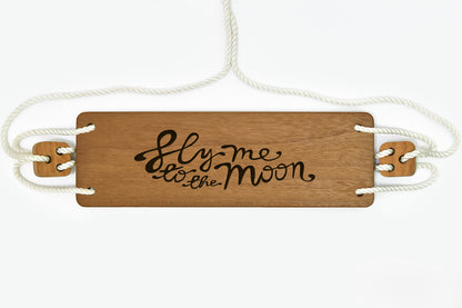 Wooden Rope Swing
