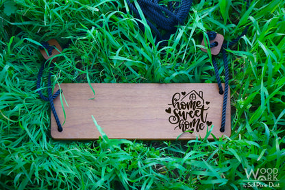 Wooden Rope Swing