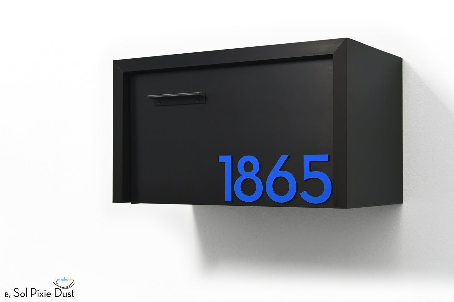 Modern Aluminum Wall Mounted Mailbox Type 3