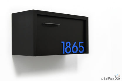 Modern Aluminum Wall Mounted Mailbox Type 3