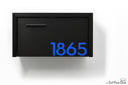 Modern Aluminum Wall Mounted Mailbox Type 3