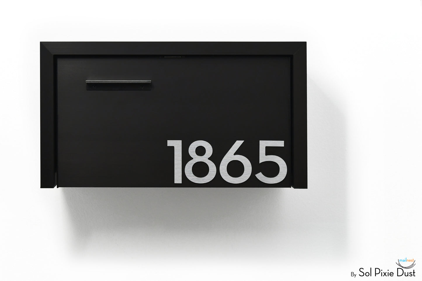Modern Aluminum Wall Mounted Mailbox Type 3