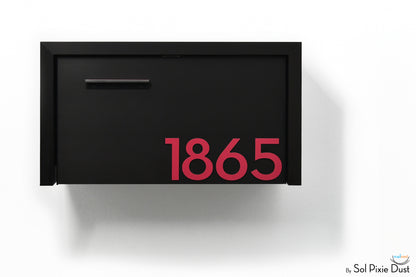 Modern Aluminum Wall Mounted Mailbox Type 3