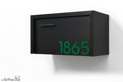 Modern Aluminum Wall Mounted Mailbox Type 3