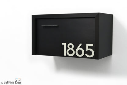 Modern Aluminum Wall Mounted Mailbox Type 3