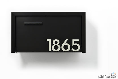 Modern Aluminum Wall Mounted Mailbox Type 3