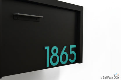 Modern Aluminum Wall Mounted Mailbox Type 3