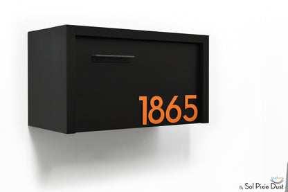 Modern Aluminum Wall Mounted Mailbox Type 3