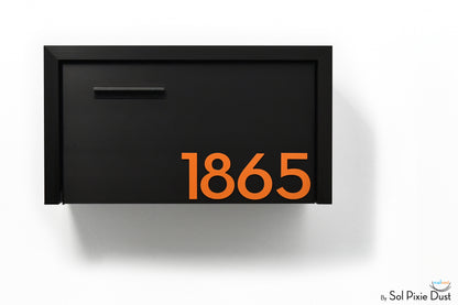 Modern Aluminum Wall Mounted Mailbox Type 3