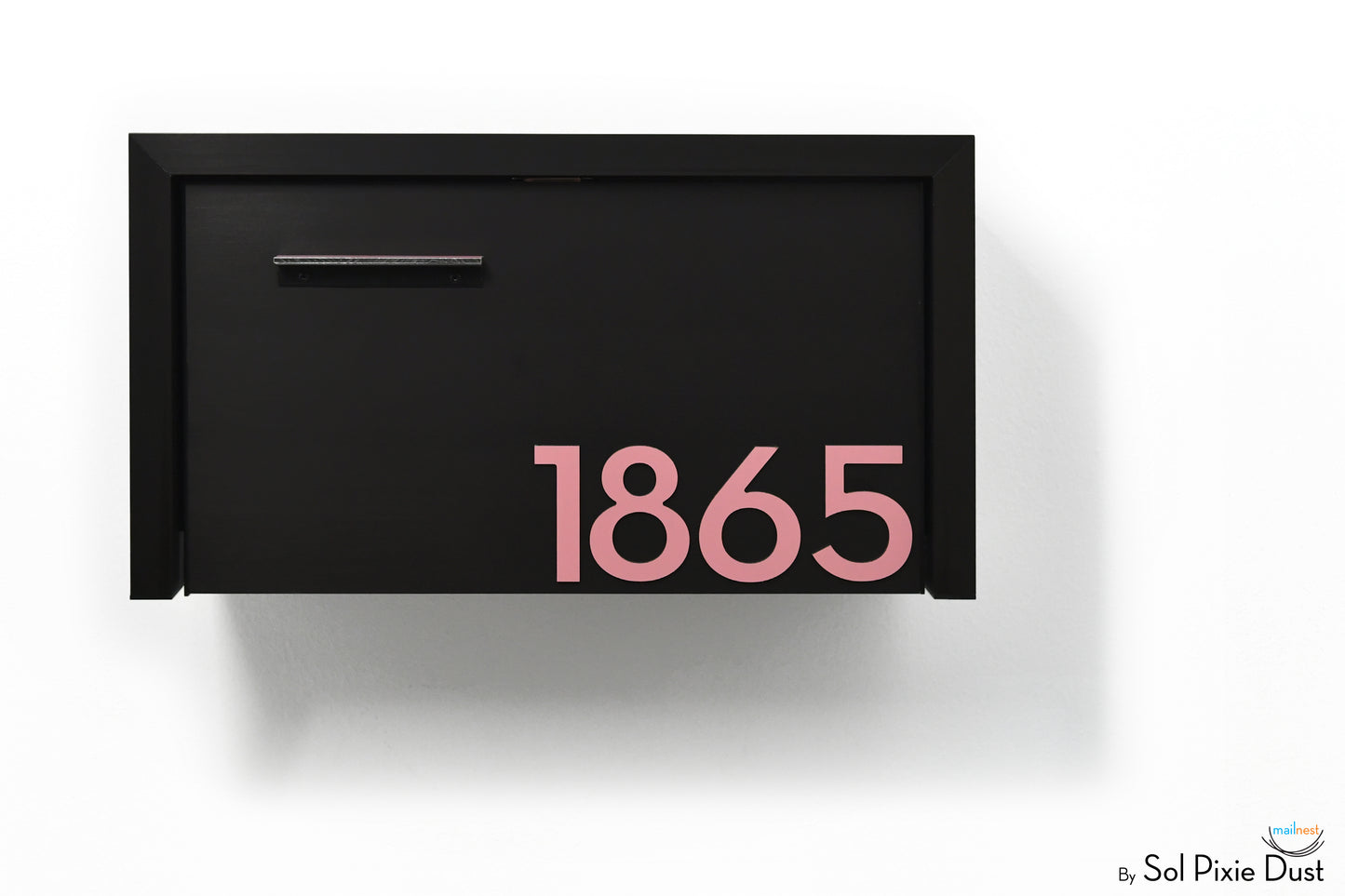 Modern Aluminum Wall Mounted Mailbox Type 3