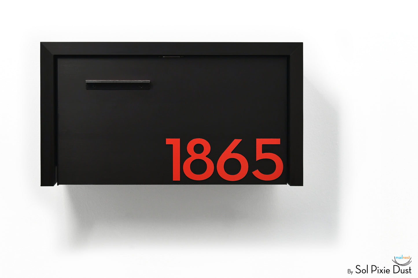 Modern Aluminum Wall Mounted Mailbox Type 3