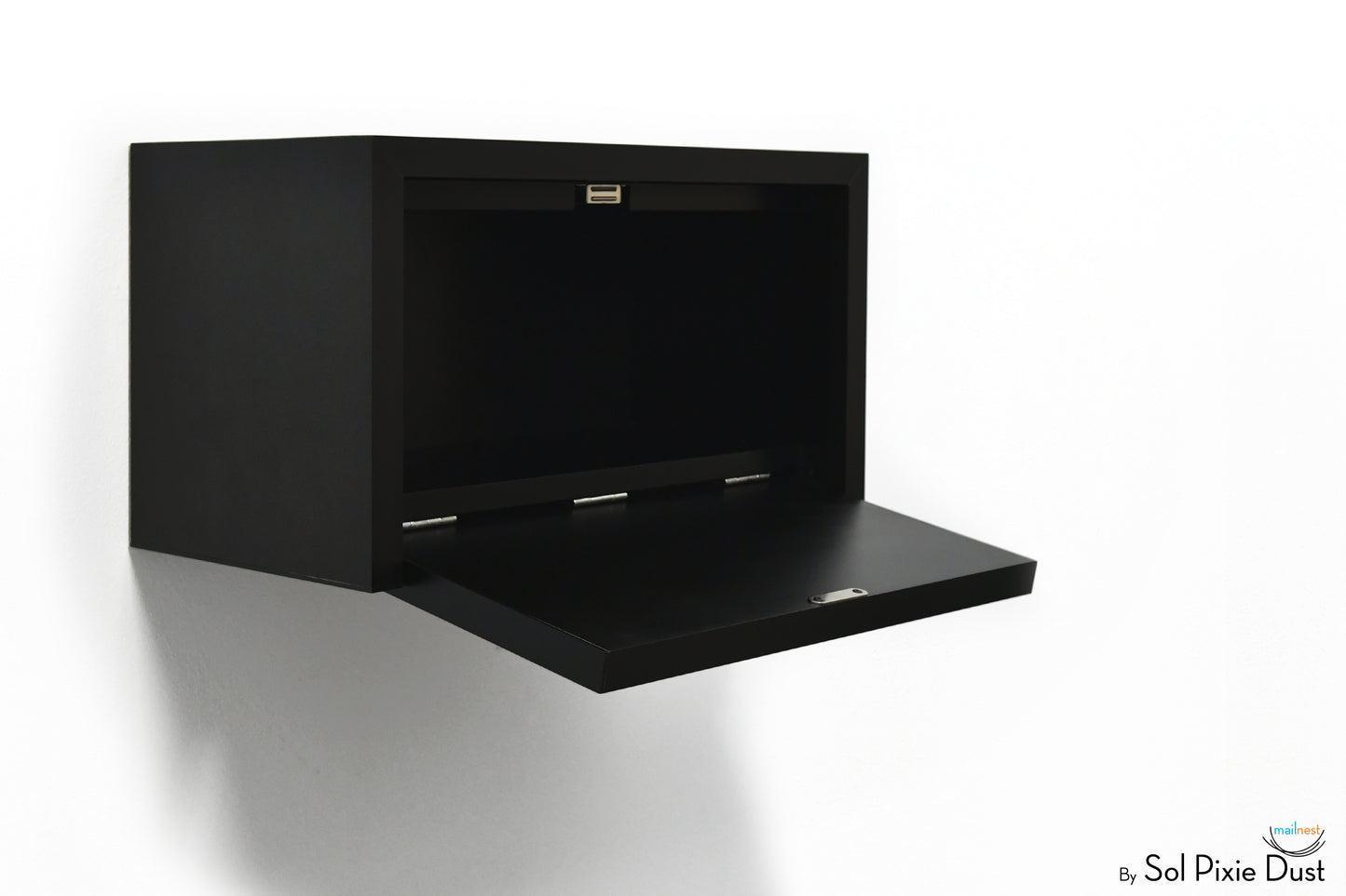 Modern Aluminum Wall Mounted Mailbox Type 3