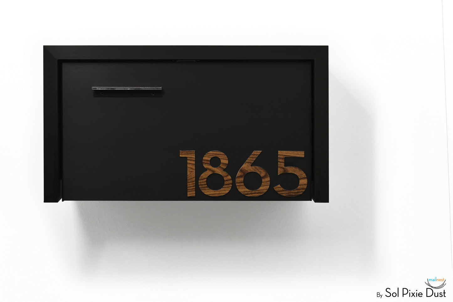 Modern Aluminum Wall Mounted Mailbox Type 3