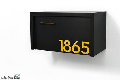 Modern Aluminum Wall Mounted Mailbox Type 3