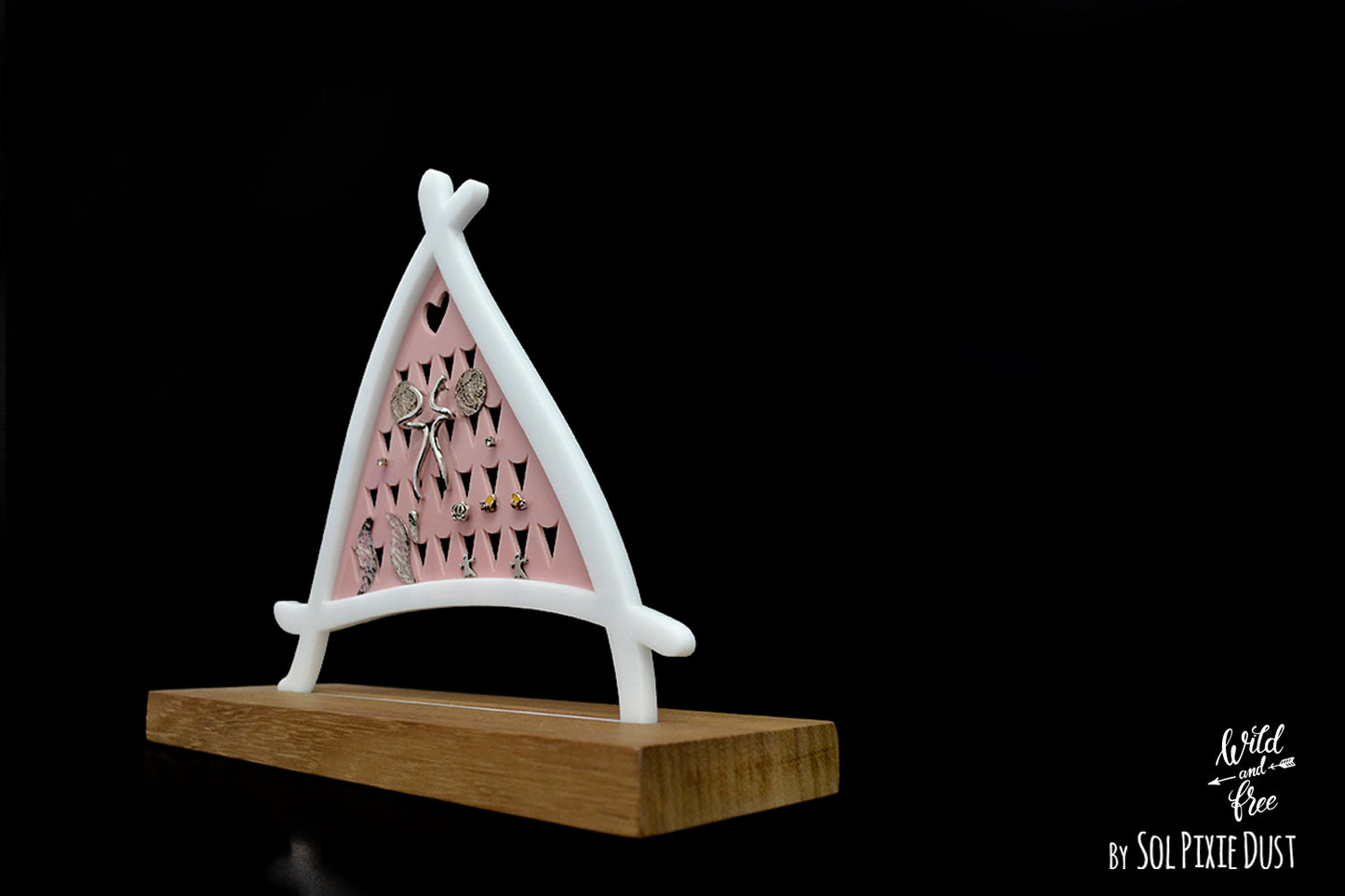 Bohemian Jewelry Display - Table Standing