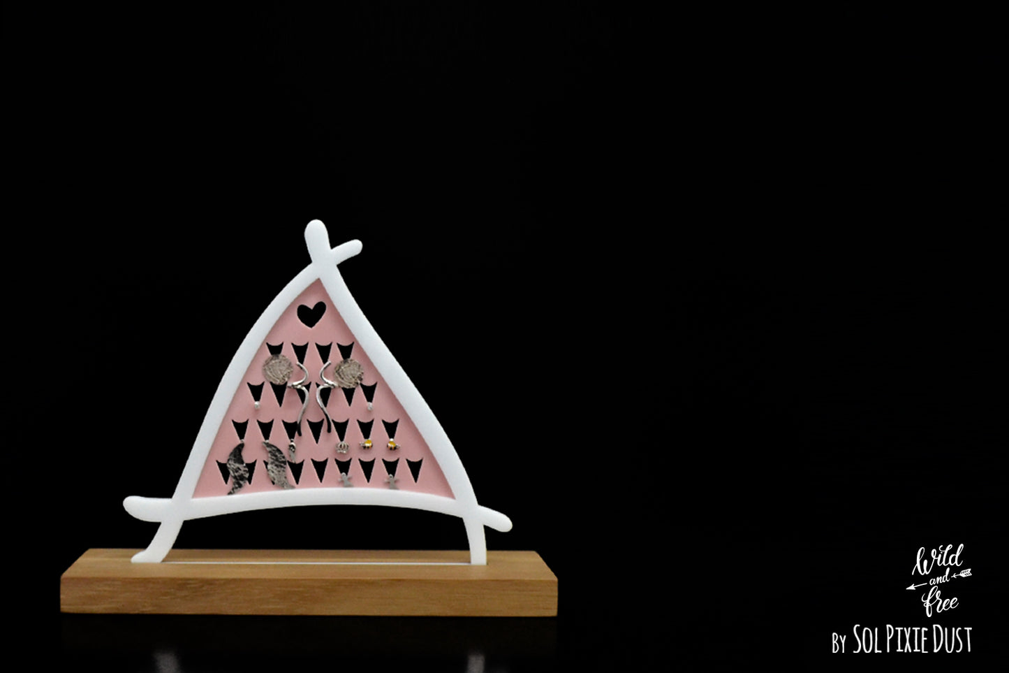 Bohemian Jewelry Display - Table Standing