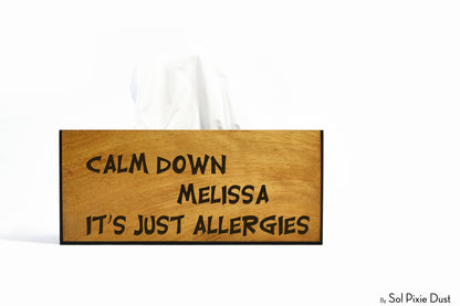 Wooden Tissue Box Covers