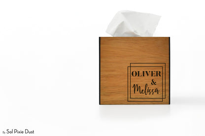 Wooden Tissue Box Covers
