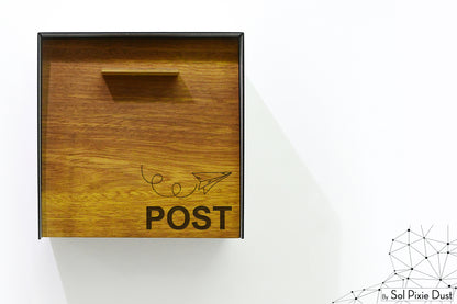 Type 1 - Wall Mounted Mailbox with Custom Door Styles & Body Colors