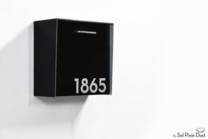 Type 1 - Wall Mounted Mailbox with Custom Door Styles & Body Colors