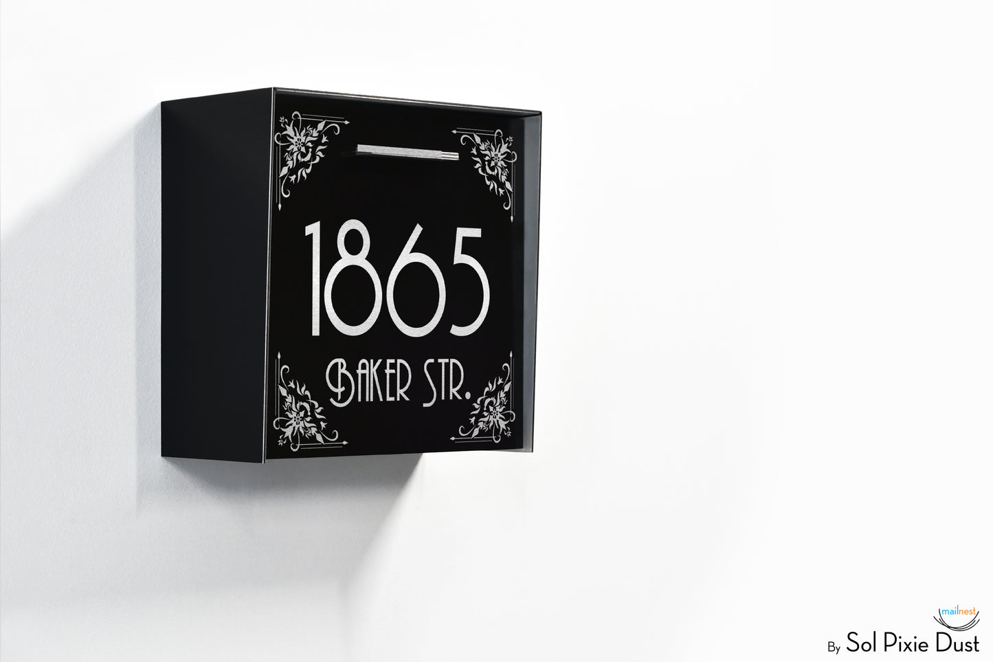 Type 1 - Wall Mounted Mailbox with Custom Door Styles & Body Colors