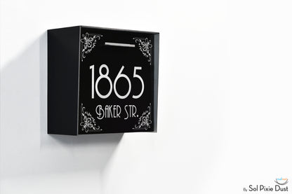 Type 1 - Wall Mounted Mailbox with Custom Door Styles & Body Colors