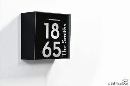 Type 1 - Wall Mounted Mailbox with Custom Door Styles & Body Colors
