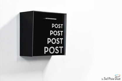 Type 1 - Wall Mounted Mailbox with Custom Door Styles & Body Colors