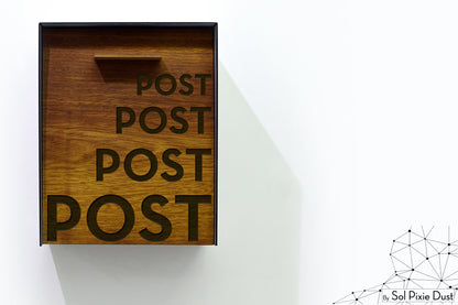 Modern Wall Mounted Mailbox Type 2