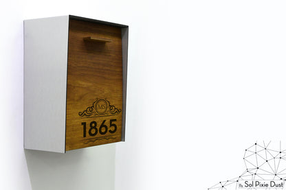 Modern Wall Mounted Mailbox Type 2