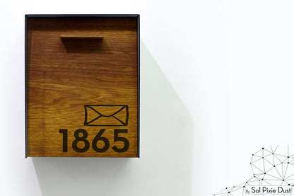 Modern Wall Mounted Mailbox Type 2