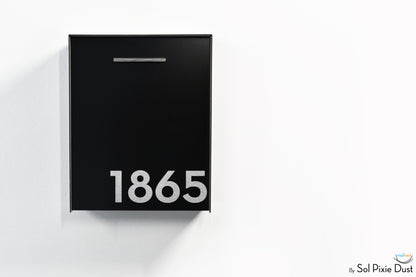Modern Wall Mounted Mailbox Type 2
