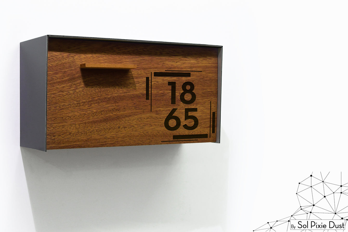 Modern Wall Mounted Mailbox Type 3