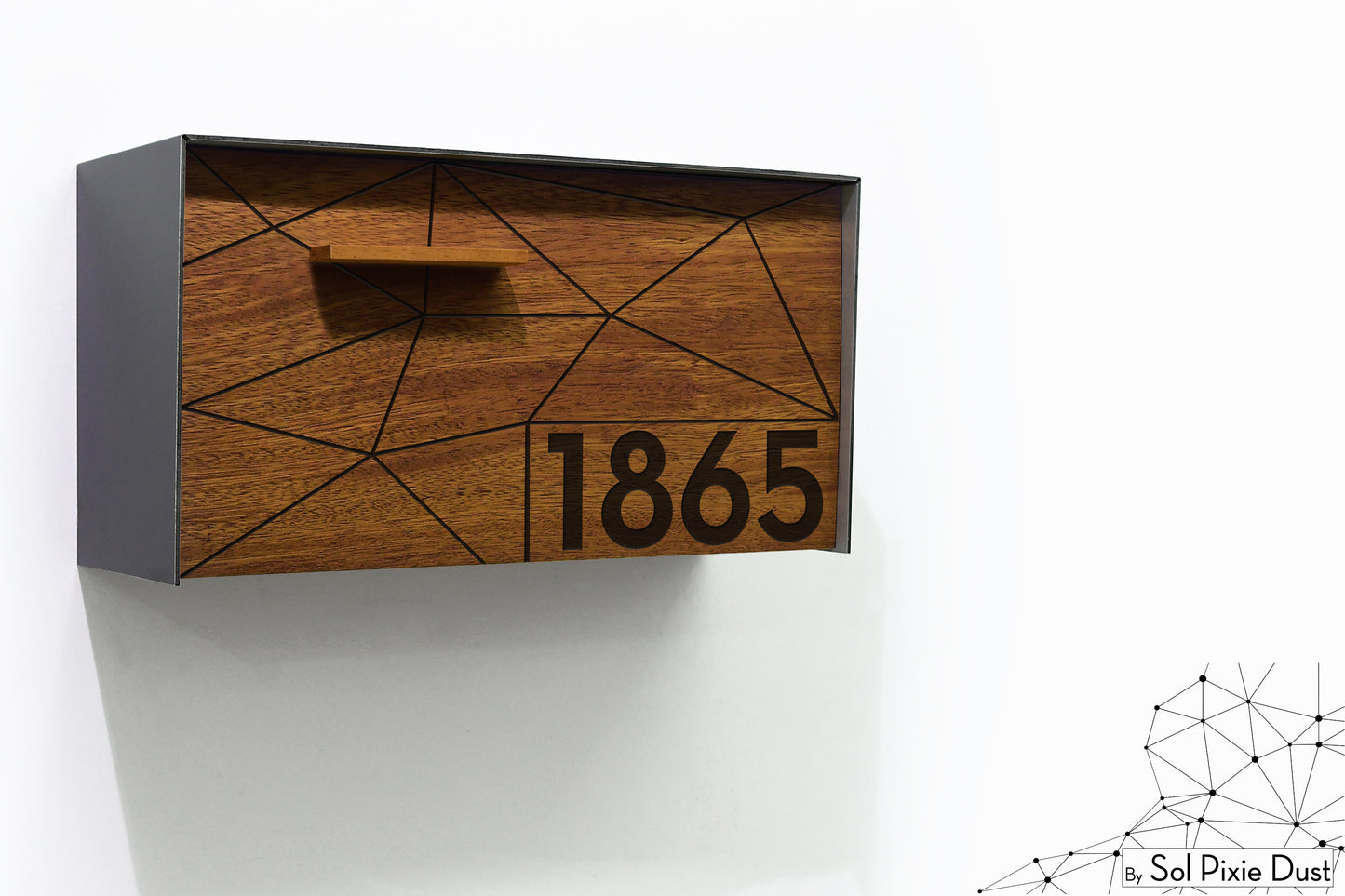 Modern Wall Mounted Mailbox Type 3