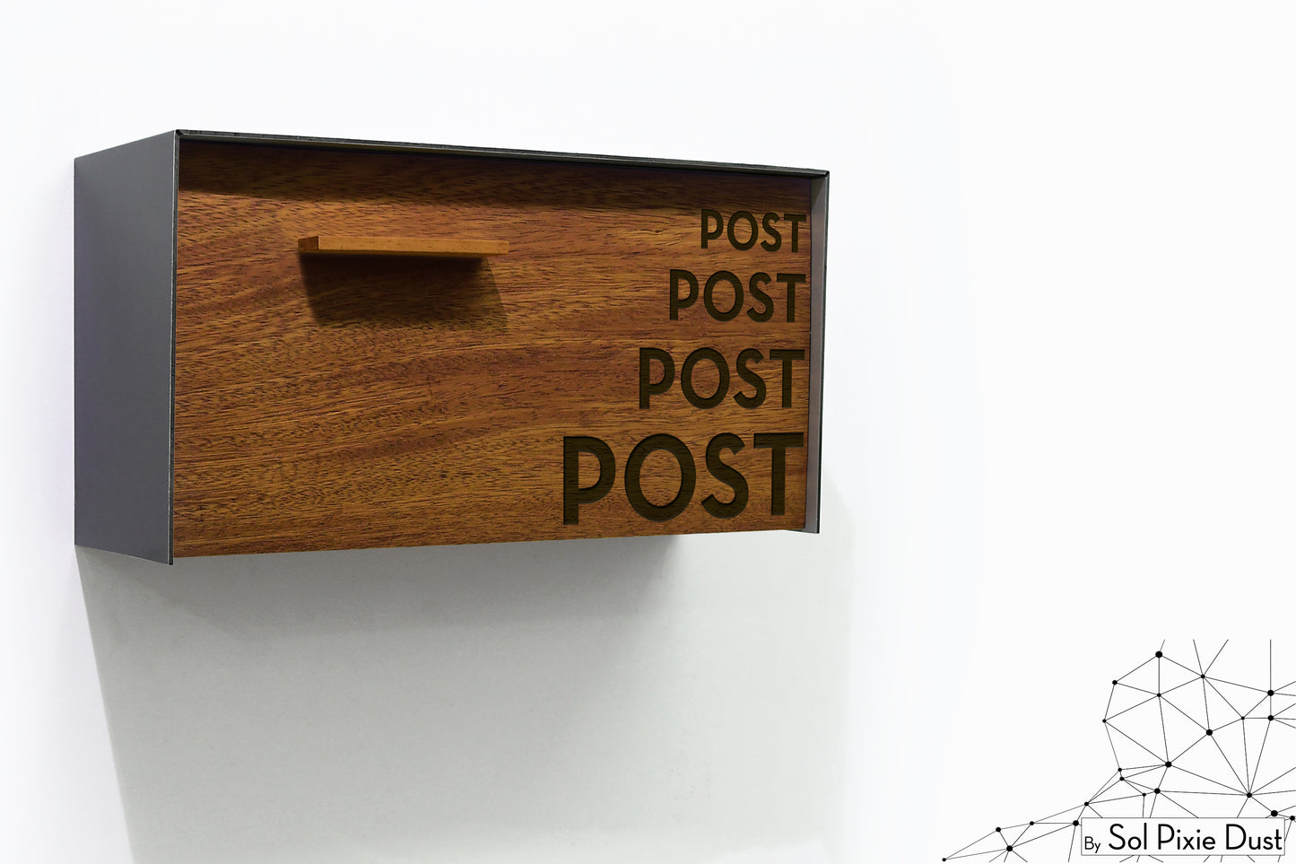Modern Wall Mounted Mailbox Type 3