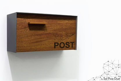Modern Wall Mounted Mailbox Type 3